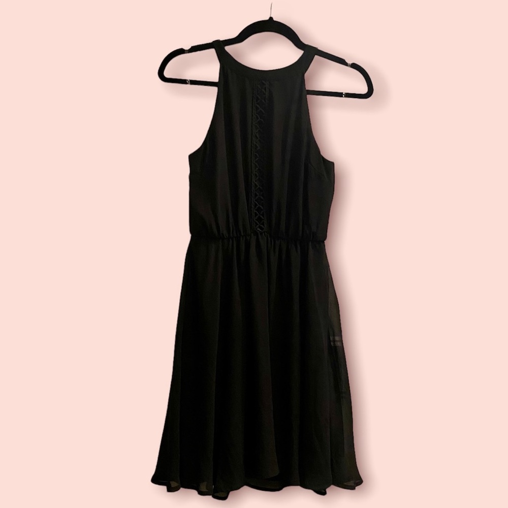 NWT Blue Rain Black Dress Size S